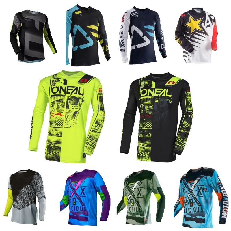 Cycling Gear Ladies - Jersey de Motocross Transpirable de Secado