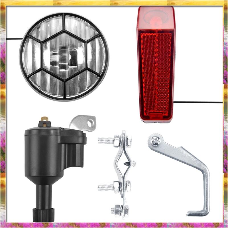Bike Dynamo Light - Kit de Luces para Bicicleta Económico,