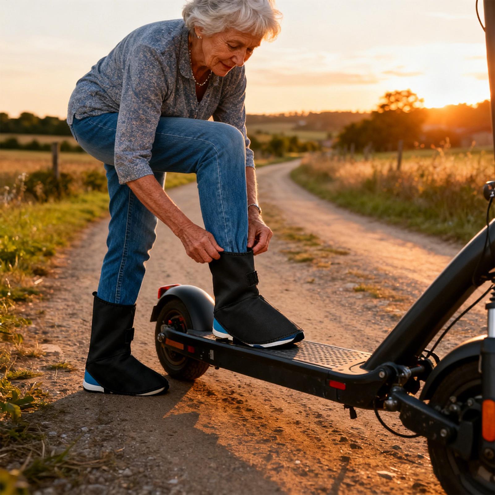 Cycling Gear Waterproof - Cubiertas impermeables para zapatos de ciclismo,