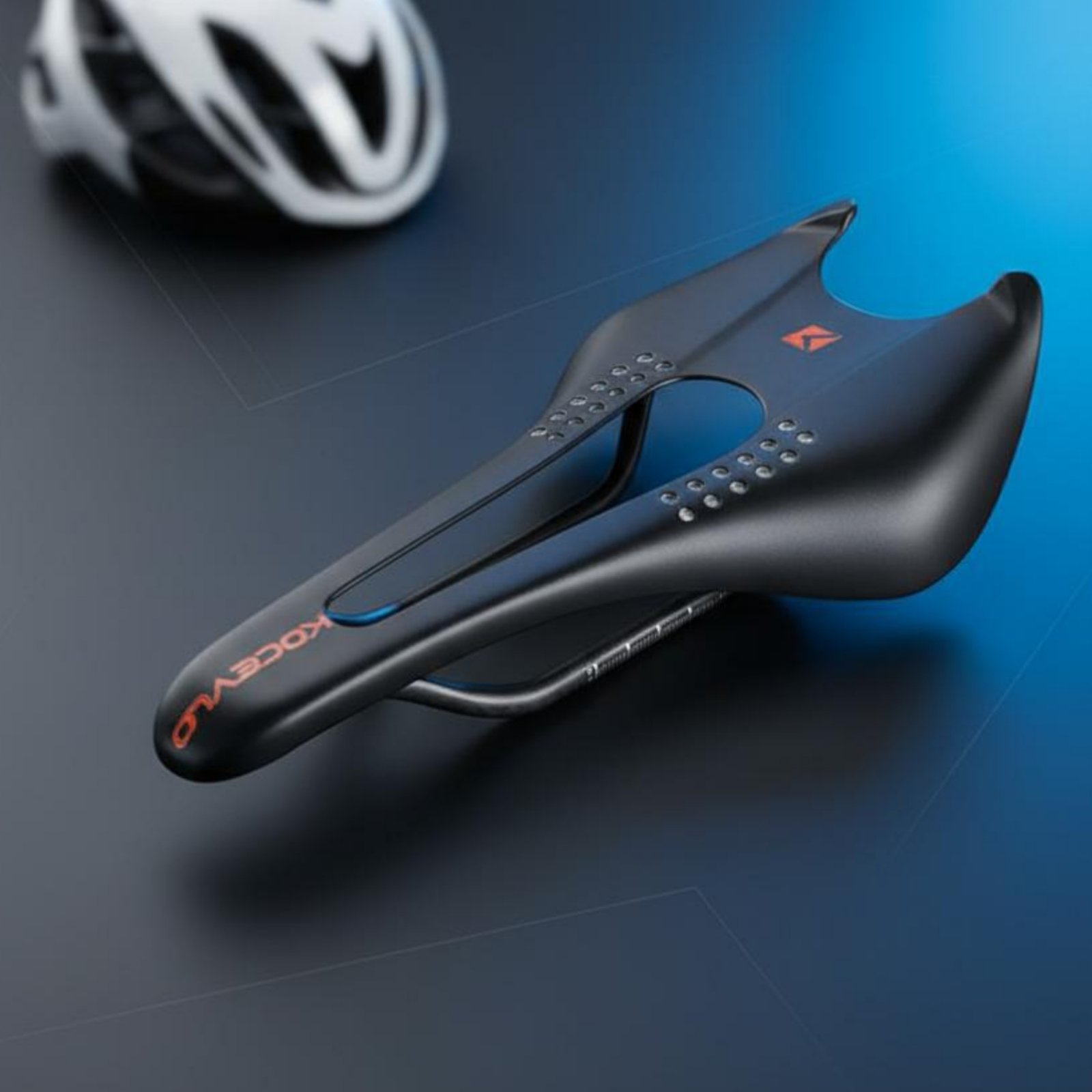 Cycling Gear Design - Sillín de Ciclismo Ultraligero de Carbono,
