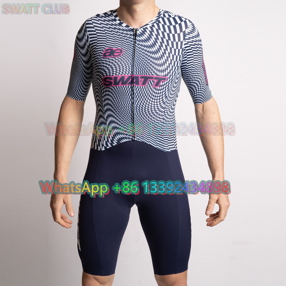 Cycling Gear Waterproof - SWATT-body de triatlón para hombre, Mono