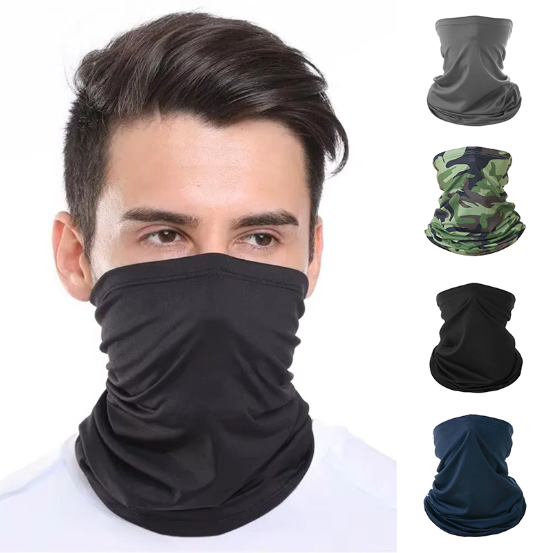 Cycling Buff Neck Warmer - Bandana para exteriores para hombre, pasamontañas