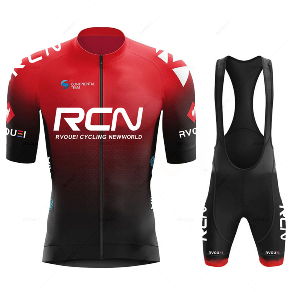 Cycling Gear Waterproof - Rvouei-Conjuntos de camisetas de ciclismo para