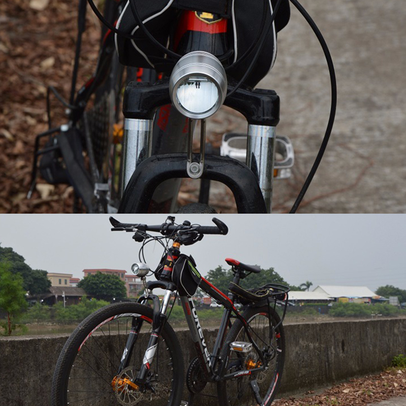 Bike Dynamo Light - Faro delantero para bicicleta, lámpara para