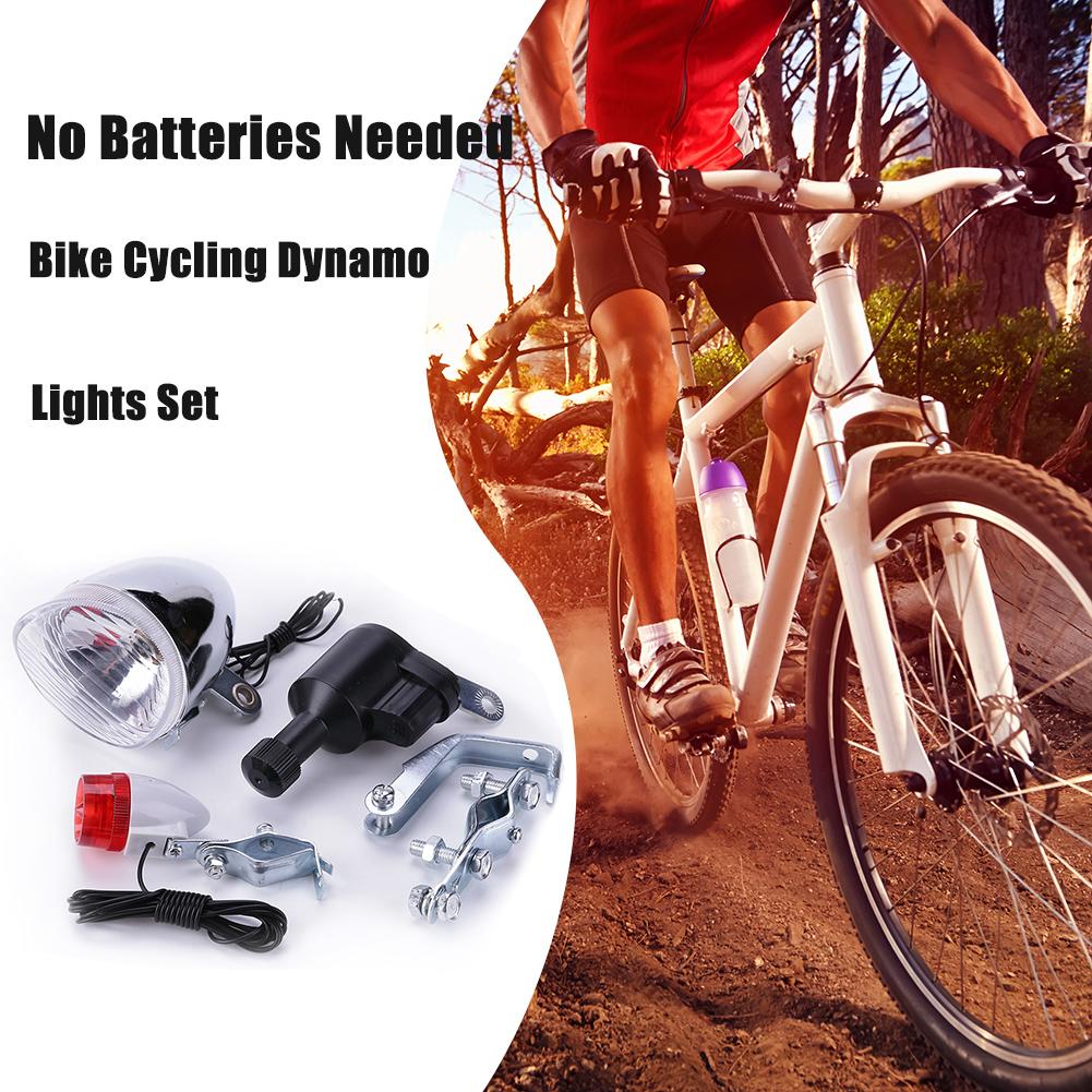 Bike Dynamo Light - Juego de luces de dinamo para