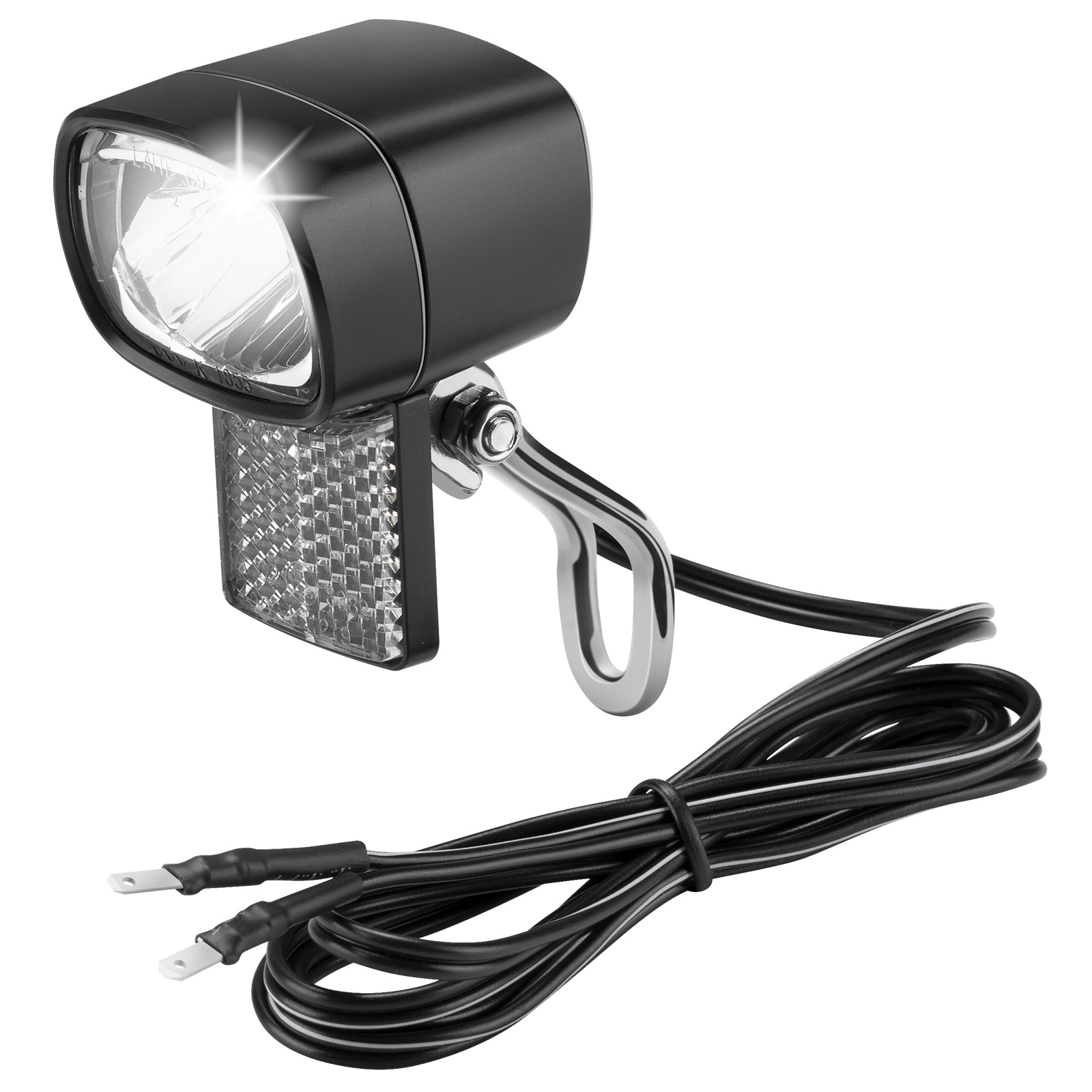 Bike Dynamo Light - Faro Delantero para Bicicleta Eléctrica, 36V