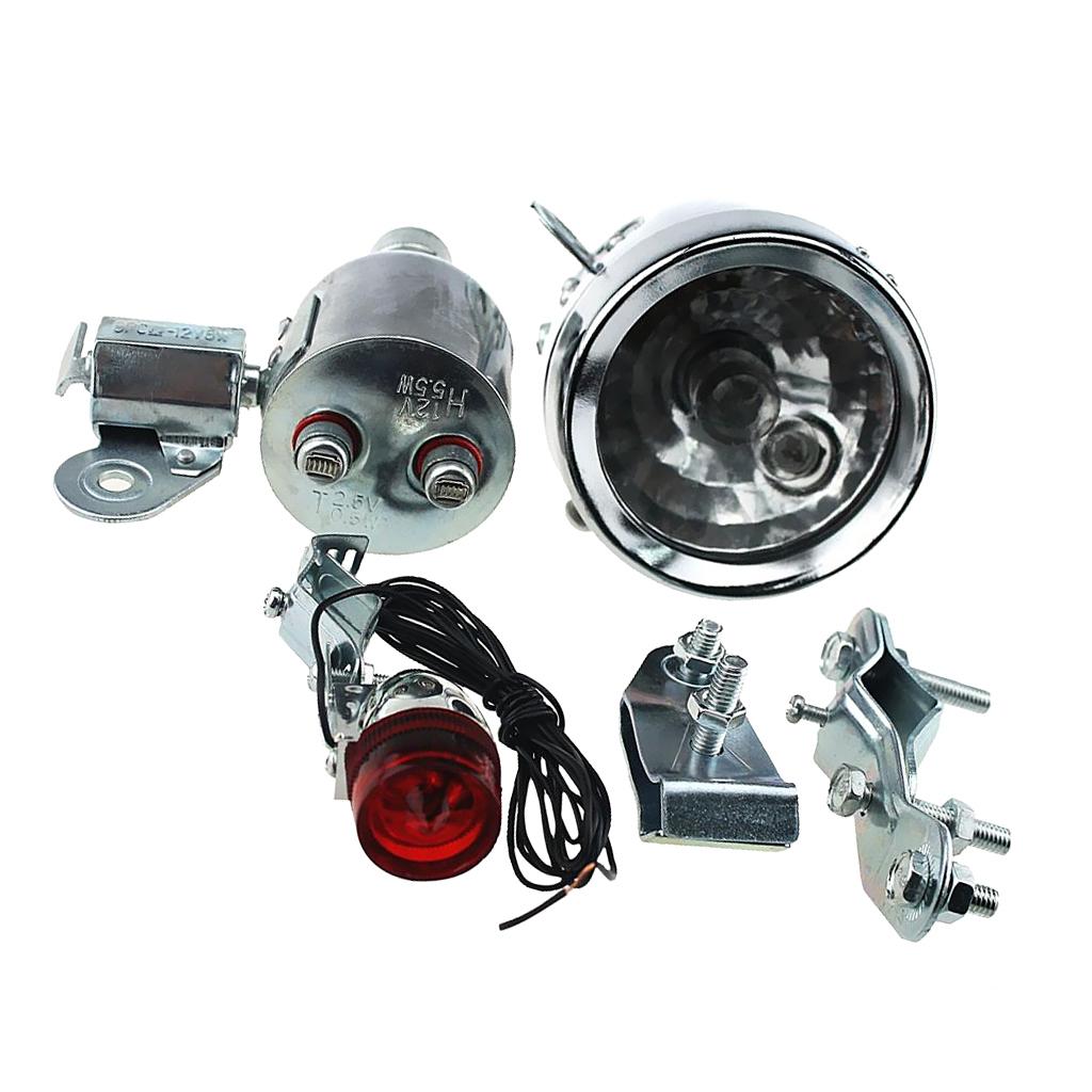 Bike Dynamo Light - Kit de luz trasera de faro