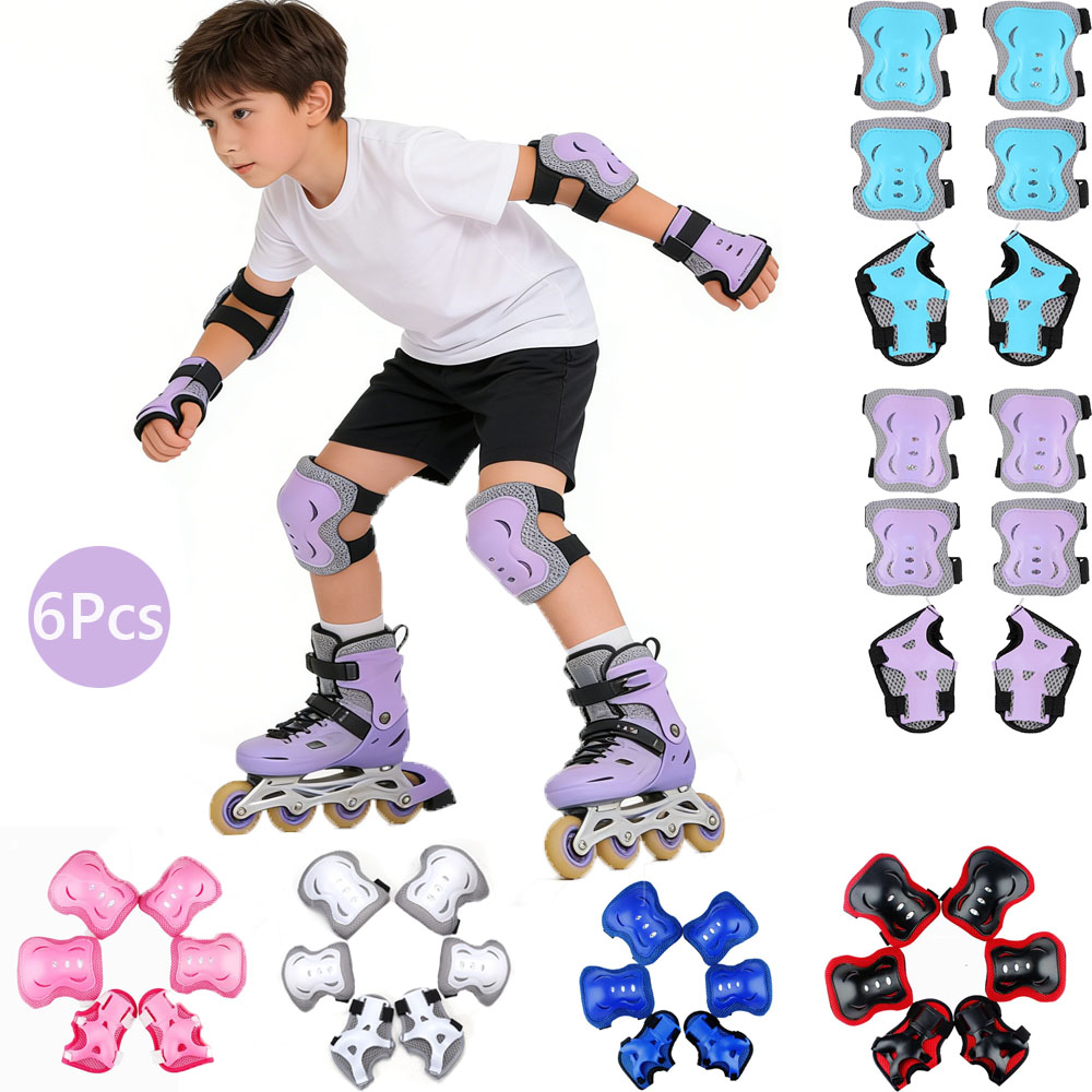 Cycling Gear Kids - Rodilleras para niños, coderas para niños