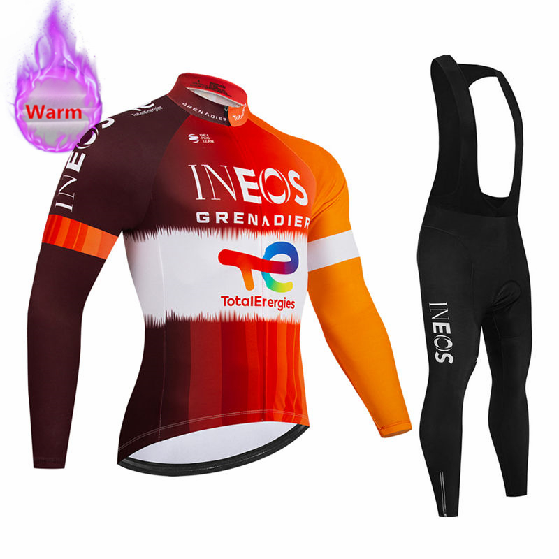 Cycling Gear Waterproof - Conjunto de Jersey de Ciclismo Térmico