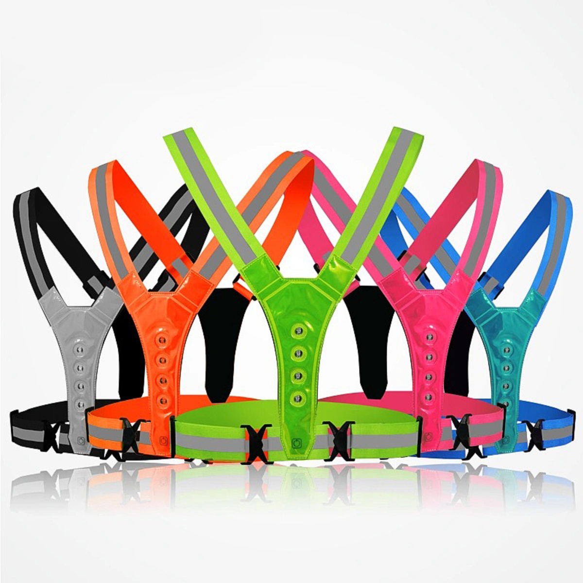 Chaleco de seguridad LED ajust - Cycling Gear Winter reseña y precio
