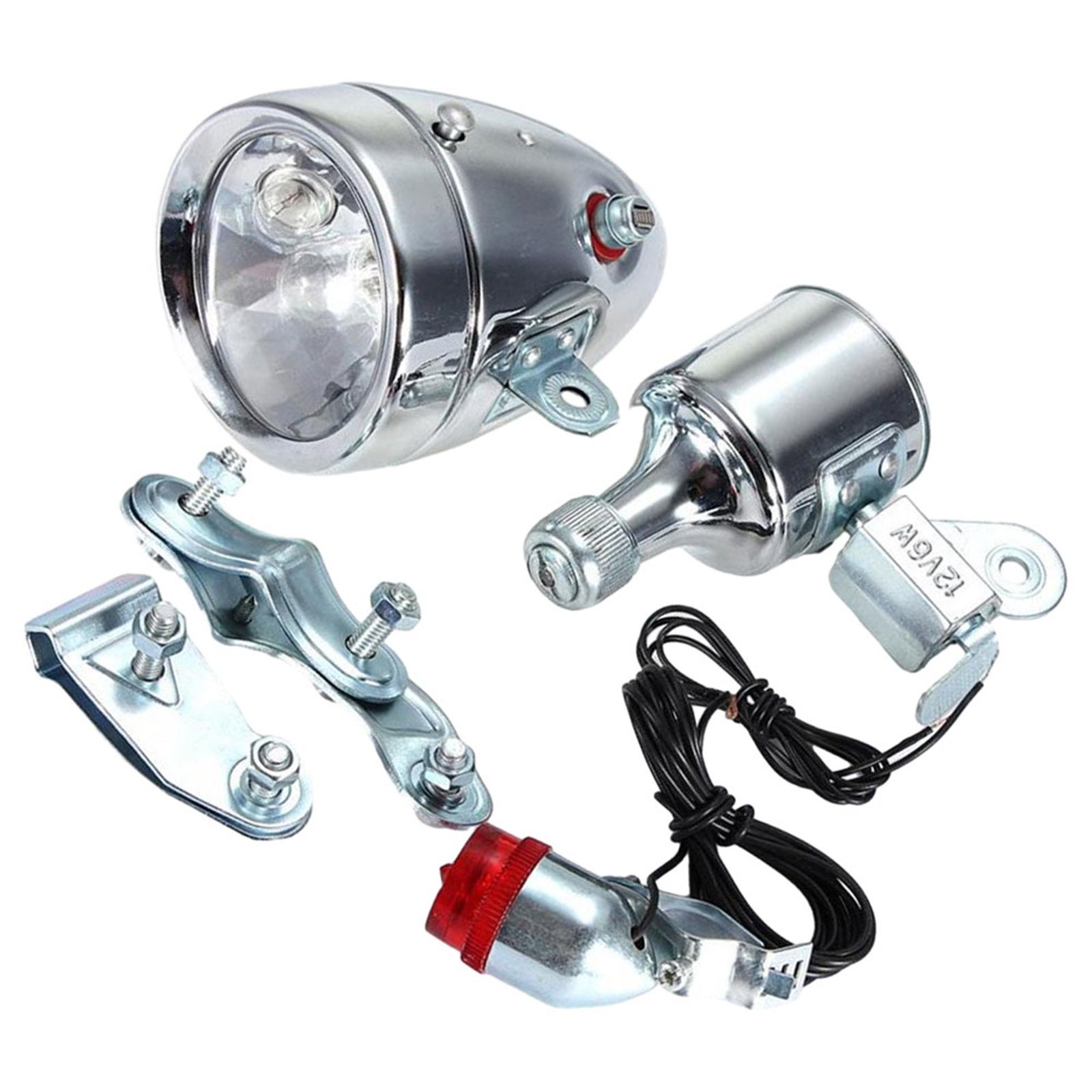Juego de luces para bicicleta  - Bike Dynamo Light reseña y precio