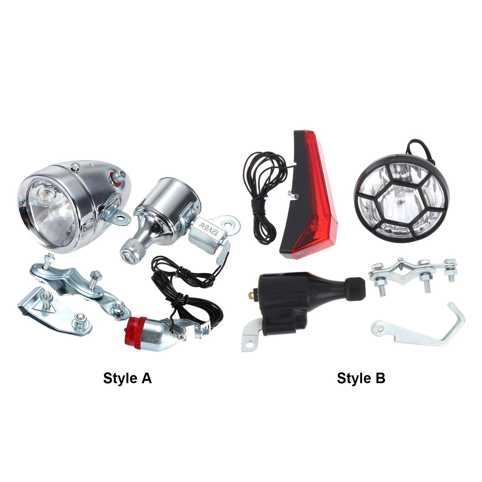 Juego de Luces para Bicicleta  - Bike Dynamo Light reseña y precio