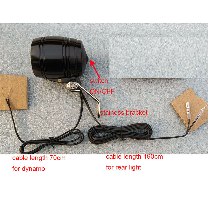 Faro delantero para bicicleta, - Bike Dynamo Light reseña y precio