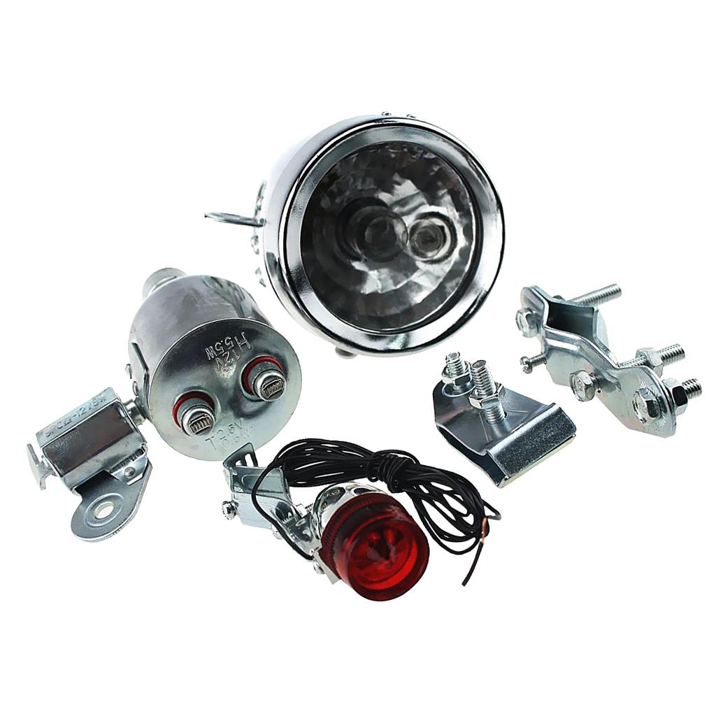 Kit de luz trasera de faro din - Bike Dynamo Light reseña y precio