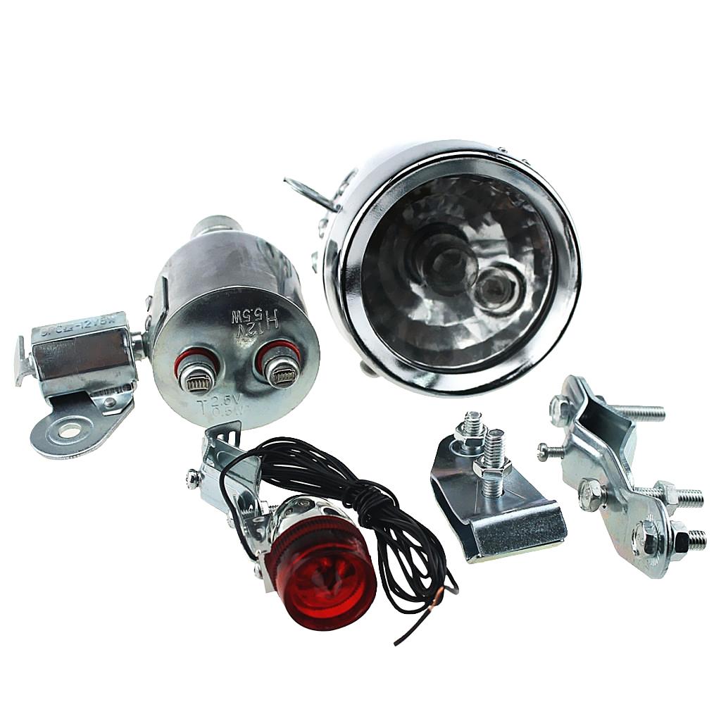 Kit de luz trasera de faro din - Bike Dynamo Light reseña y precio