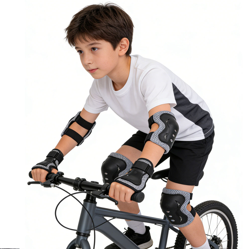 Rodilleras para niños, coderas - Cycling Gear Kids reseña y precio