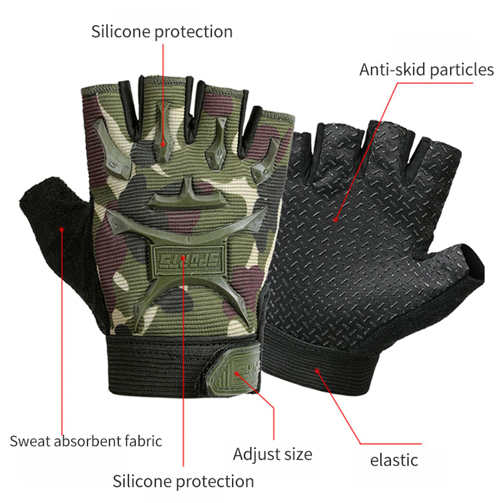 Guantes de Ciclismo de medio d - Cycling Gear Kids reseña y precio