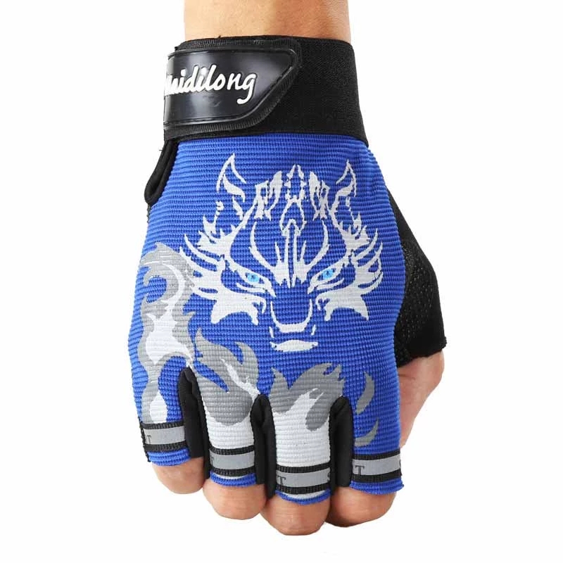 Guantes de medio dedo Unisex p - Cycling Gear Kids reseña y precio