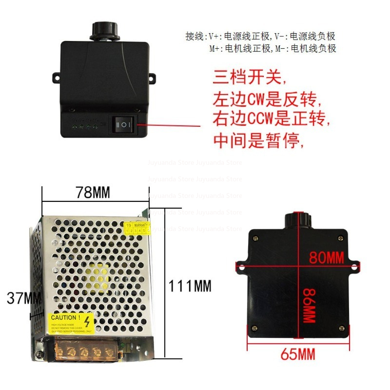 Motor de engranajes de CC de 1 - Volt Cycling Gear reseña y precio