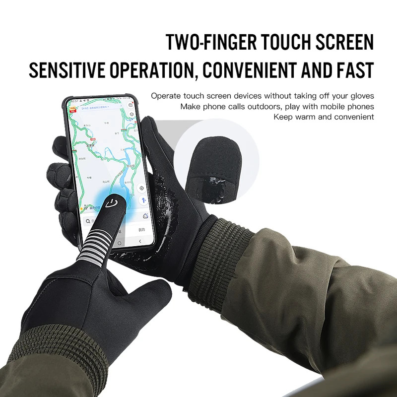 Guantes de ciclismo de inviern - Cycling Gear Waterproof reseña y precio