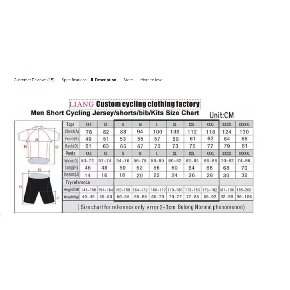 Conjunto de Jersey de Ciclismo - Cycling Gear Waterproof reseña y precio