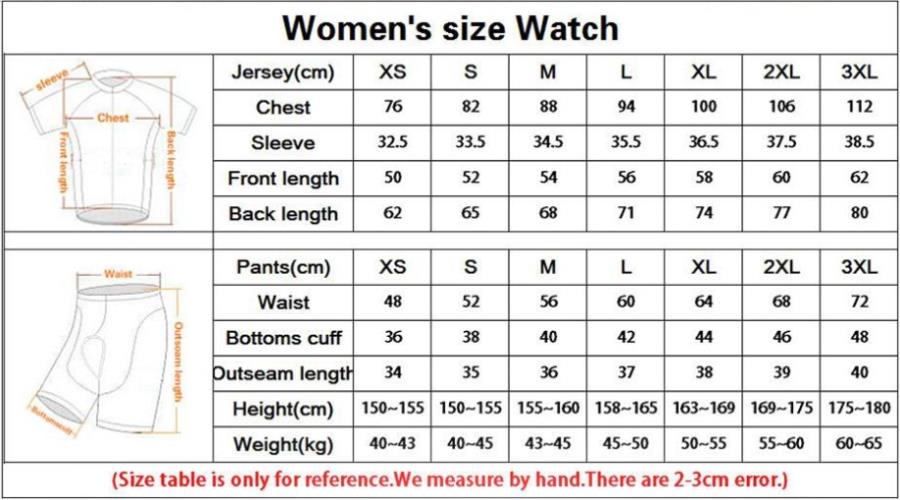 Conjunto de pantalones cortos  - Cycling Gear Ladies reseña y precio